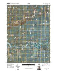 Illiana Heights Illinois Historical topographic map, 1:24000 scale, 7.5 X 7.5 Minute, Year 2010
