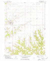 Industry Illinois Historical topographic map, 1:24000 scale, 7.5 X 7.5 Minute, Year 1974