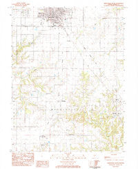Jerseyville South Illinois Historical topographic map, 1:24000 scale, 7.5 X 7.5 Minute, Year 1983