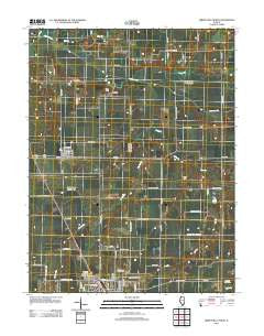Jerseyville North Illinois Historical topographic map, 1:24000 scale, 7.5 X 7.5 Minute, Year 2012