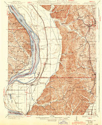 Jonesboro Illinois Historical topographic map, 1:62500 scale, 15 X 15 Minute, Year 1923