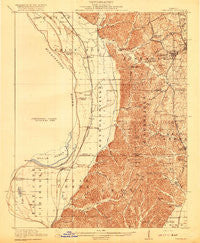 Jonesboro Illinois Historical topographic map, 1:62500 scale, 15 X 15 Minute, Year 1920