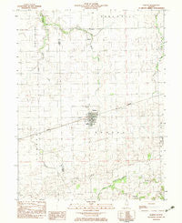 Kansas Illinois Historical topographic map, 1:24000 scale, 7.5 X 7.5 Minute, Year 1982