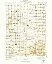 Kansas Illinois Historical topographic map, 1:62500 scale, 15 X 15 Minute, Year 1946