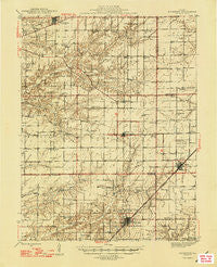 Kinmundy Illinois Historical topographic map, 1:62500 scale, 15 X 15 Minute, Year 1947