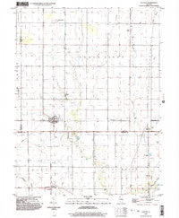 La Place Illinois Historical topographic map, 1:24000 scale, 7.5 X 7.5 Minute, Year 1999