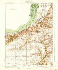 Lomax Illinois Historical topographic map, 1:62500 scale, 15 X 15 Minute, Year 1937