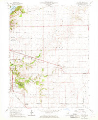 Long Creek Illinois Historical topographic map, 1:24000 scale, 7.5 X 7.5 Minute, Year 1967