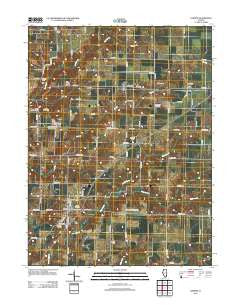 Loraine Illinois Historical topographic map, 1:24000 scale, 7.5 X 7.5 Minute, Year 2012