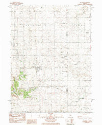 McNabb Illinois Historical topographic map, 1:24000 scale, 7.5 X 7.5 Minute, Year 1983