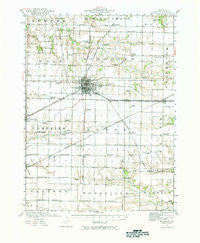 Monmouth Illinois Historical topographic map, 1:62500 scale, 15 X 15 Minute, Year 1921