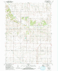Nekoma Illinois Historical topographic map, 1:24000 scale, 7.5 X 7.5 Minute, Year 1992