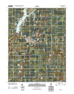 Neoga Illinois Historical topographic map, 1:24000 scale, 7.5 X 7.5 Minute, Year 2012