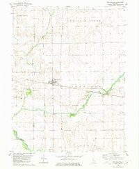 New Holland Illinois Historical topographic map, 1:24000 scale, 7.5 X 7.5 Minute, Year 1980