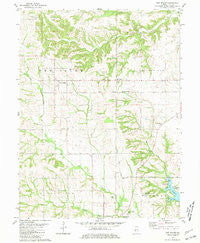 New Salem Illinois Historical topographic map, 1:24000 scale, 7.5 X 7.5 Minute, Year 1981