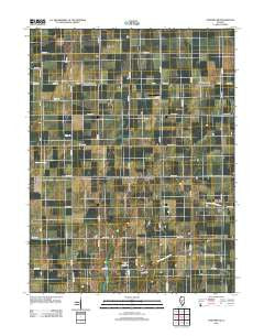 Nokomis SW Illinois Historical topographic map, 1:24000 scale, 7.5 X 7.5 Minute, Year 2012