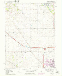 Normal West Illinois Historical topographic map, 1:24000 scale, 7.5 X 7.5 Minute, Year 1970