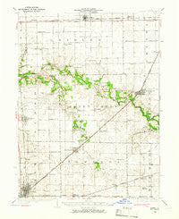 Normal Illinois Historical topographic map, 1:62500 scale, 15 X 15 Minute, Year 1926