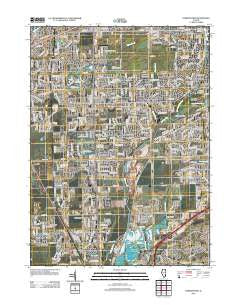 Normantown Illinois Historical topographic map, 1:24000 scale, 7.5 X 7.5 Minute, Year 2012
