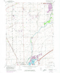 Normantown Illinois Historical topographic map, 1:24000 scale, 7.5 X 7.5 Minute, Year 1962