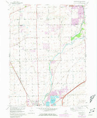 Normantown Illinois Historical topographic map, 1:24000 scale, 7.5 X 7.5 Minute, Year 1962