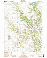 Oconee Illinois Historical topographic map, 1:24000 scale, 7.5 X 7.5 Minute, Year 1998