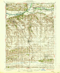 Orion Illinois Historical topographic map, 1:62500 scale, 15 X 15 Minute, Year 1937