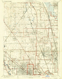Park Ridge Illinois Historical topographic map, 1:24000 scale, 7.5 X 7.5 Minute, Year 1929