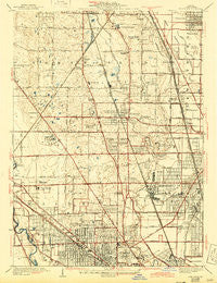 Park Ridge Illinois Historical topographic map, 1:24000 scale, 7.5 X 7.5 Minute, Year 1929