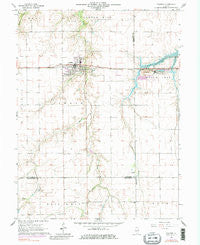 Pawnee Illinois Historical topographic map, 1:24000 scale, 7.5 X 7.5 Minute, Year 1964