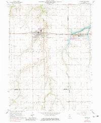 Pawnee Illinois Historical topographic map, 1:24000 scale, 7.5 X 7.5 Minute, Year 1964