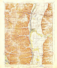 Pearl Illinois Historical topographic map, 1:62500 scale, 15 X 15 Minute, Year 1930