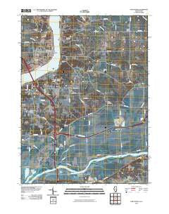 Port Byron Illinois Historical topographic map, 1:24000 scale, 7.5 X 7.5 Minute, Year 2010
