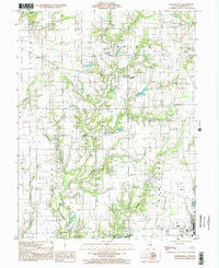 Porterville Illinois Historical topographic map, 1:24000 scale, 7.5 X 7.5 Minute, Year 1998