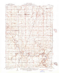 Potomac Illinois Historical topographic map, 1:62500 scale, 15 X 15 Minute, Year 1936