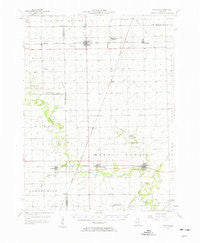 Potomac Illinois Historical topographic map, 1:62500 scale, 15 X 15 Minute, Year 1957
