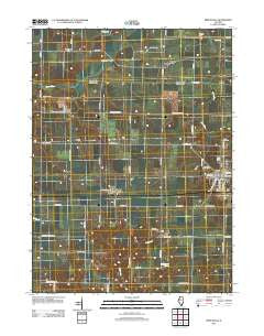 Princeville Illinois Historical topographic map, 1:24000 scale, 7.5 X 7.5 Minute, Year 2012