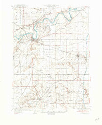 Prophetstown Illinois Historical topographic map, 1:62500 scale, 15 X 15 Minute, Year 1936