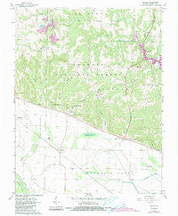 Raddle Illinois Historical topographic map, 1:24000 scale, 7.5 X 7.5 Minute, Year 1968