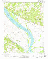Rockwood Illinois Historical topographic map, 1:24000 scale, 7.5 X 7.5 Minute, Year 1968