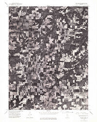 Rushville NE Illinois Historical topographic map, 1:24000 scale, 7.5 X 7.5 Minute, Year 1975