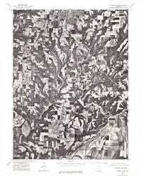 Rushville SE Illinois Historical topographic map, 1:24000 scale, 7.5 X 7.5 Minute, Year 1975