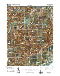 Saint David Illinois Historical topographic map, 1:24000 scale, 7.5 X 7.5 Minute, Year 2012