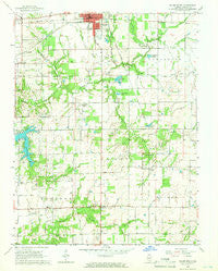 Salem South Illinois Historical topographic map, 1:24000 scale, 7.5 X 7.5 Minute, Year 1965