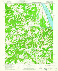 Saline Mines Illinois Historical topographic map, 1:24000 scale, 7.5 X 7.5 Minute, Year 1959