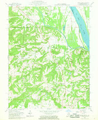 Saline Mines Illinois Historical topographic map, 1:24000 scale, 7.5 X 7.5 Minute, Year 1959