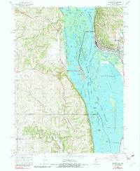 Savanna Illinois Historical topographic map, 1:24000 scale, 7.5 X 7.5 Minute, Year 1967