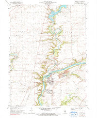 Sheridan Illinois Historical topographic map, 1:24000 scale, 7.5 X 7.5 Minute, Year 1971