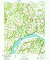 Shetlerville Illinois Historical topographic map, 1:24000 scale, 7.5 X 7.5 Minute, Year 1959