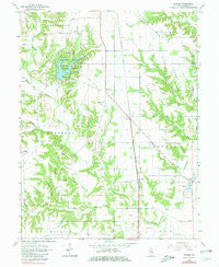 Snyder Illinois Historical topographic map, 1:24000 scale, 7.5 X 7.5 Minute, Year 1964